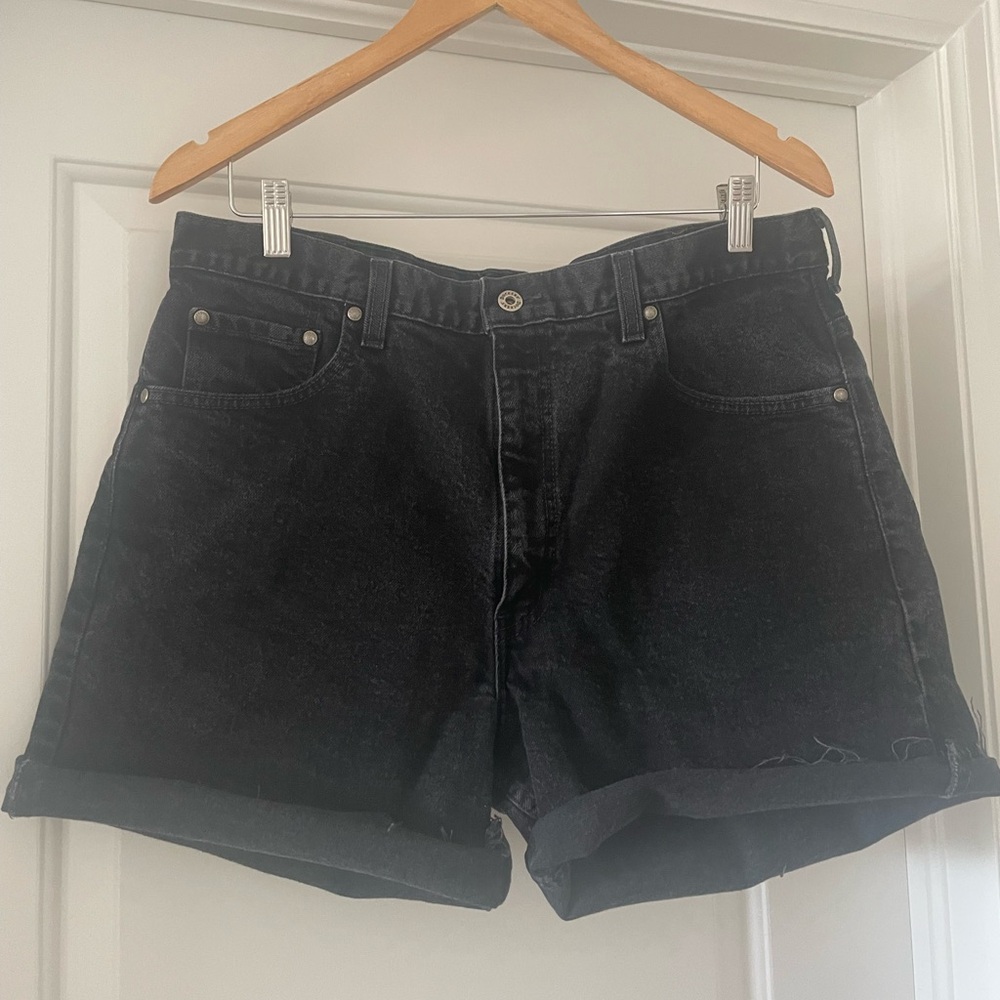 Vintage Dockers High Waist Denim Shorts.